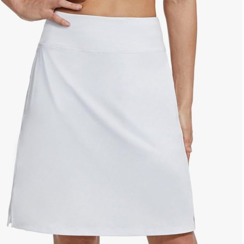 NWT BALEAF Women's 20" Golf Skirt Knee Length Skort